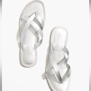 NWOB Madewell Leather Boardwalk Thong